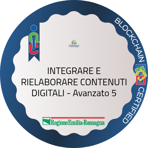 INTEGRARE E RIELABORARE CONTENUTI DIGITALI - Avanzato 5